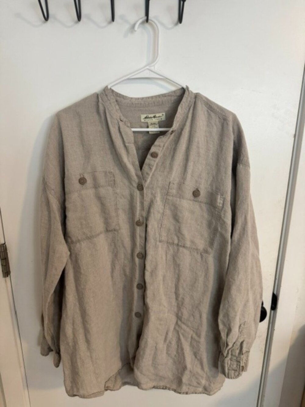 Men's Eddie Bauer Linen Dress Shirt